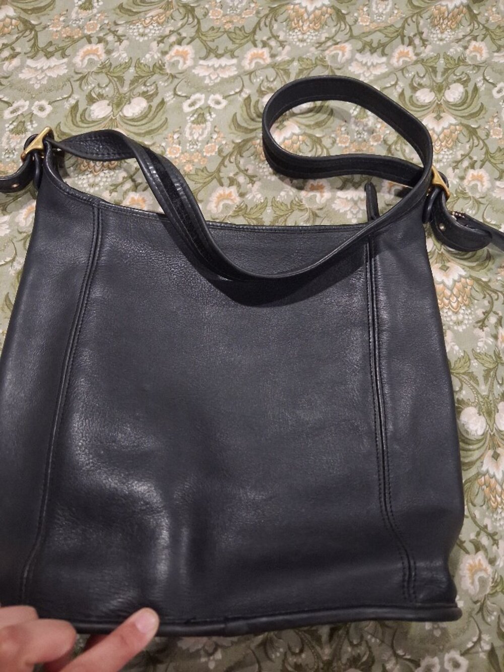 Coach black vintage purse
